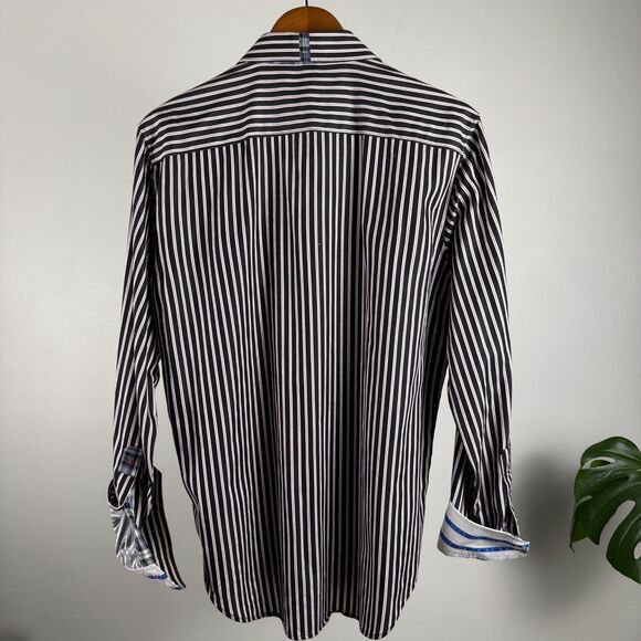 3 Robert Graham Men’s Shirt Bundle, Size Medium – Three Piece Lot, 100% Cotton - Picture 12 of 15